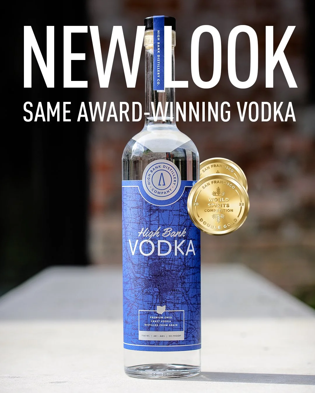 HIGH BANK RELEASES NEW VODKA PACKAGING TO SUPPORT THE PLANET